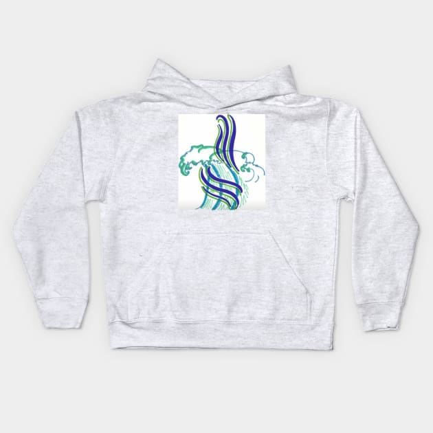 Wave Kids Hoodie by SideshowWright